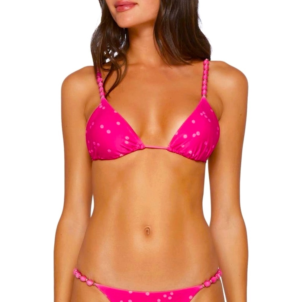 Bound by bond-eye Bikini top pink